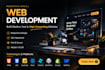 develop a modern responsive website using react js and tailwind CSS