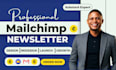 do mailchimp email marketing campaign, manage substack design email newsletter