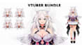 draw and rig live2d vtuber model vtuber rigging vtuber avatar anime vtuber model