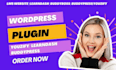 build wordpress lms website with tutor lms learndash buddypress youzify plugin