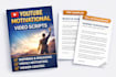 write powerful youtube motivational video scripts that inspire viewers