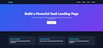 create a modern responsive landing page using HTML,CSS,js