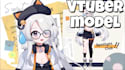 create anime live2d vtuber model avatar, vtuber rigging for streaming