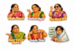 design funny whatsapp stickers pack