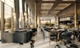 do architecture commercial interior render, hall, restaurant,hotel, lobby design