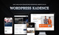 convert figma, PSD, xd to wordpress with kadence pro