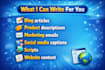 content writing and translation