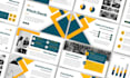 design professional company, modern, corporate powerpoint presentation
