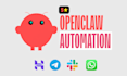 setup openclaw ai agent n8n and claude code integration