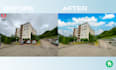 remove objects and sky swapping in your real estate images, professionally