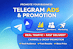 telegram promotion boost telegram community using telegram ads without bot users