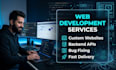 develop node js express backend api or full stack web app