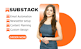 substack account setup substack newsletter design substack manage substack