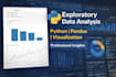 do python data analysis, data cleaning and visualization