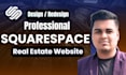 do squarespace real estate website, custom design, redesign