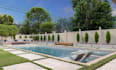 3d landscape design, backyard pool design, garden front yard, patio rendering