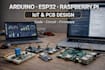 do arduino, esp32, stm32, raspberry pi, iot projects and pcb design