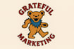 make grateful dead inspired mascot logo design without any copyright concept