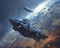 draw high quality spaceship concept
