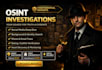 investigate online scams fraud and suspicious identities osint background check
