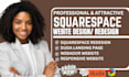design or redesign squarespace website duda website redesign webador website