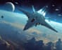 illustrate a spaceships and sci fi vehicles