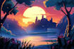 do amazing background art