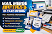 do professional mail merge and automated label generation from your data