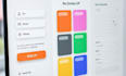 design modern ui ux website landing page in figma