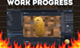 do 3d ar avatar, burnt peanut, peanut character, ar avatar