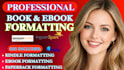 format book for ebook and paperback formatting for amazon KDP