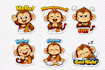 create funny monkey whatsapp sticker pack for chat