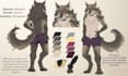 furry ref sheet fursona ref sheet furry reference sheet anthro nsfw character oc