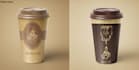 create coffee mockup, packaging, and label sticker design