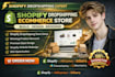 build design shopify dropshipping ecommerce store redesign shopify website seo