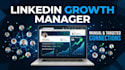 be your linkedin manager and grow your connections manually with targeted