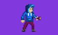 create pixel art characters, objects, icons and retro pixel designs