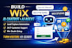 build wix ai chatbot wix ai agent lead capture wix studio setup