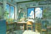 design 2d game concept art background and environment