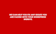 quickly fix wordpress issues, fix wordpress errors, bugs, fix wordpress website