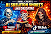 create ai skeleton short like dr  data your youtube short or tiktok