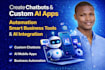 create chatbot custom ai app automation smart business tools and ai integration