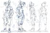 draw sketches with your character