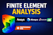 perform fea analysis using ansys abaqus solidworks
