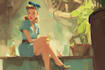 create professional character illustrations and pin up art