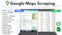scrape google maps b2b leads extraction, business emails and data scraping