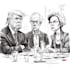 draw funny political cartoons