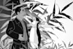 draw illustrations in black and white