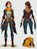 draw 2d game character or 2d game character