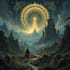 create an epic fantasy book cover